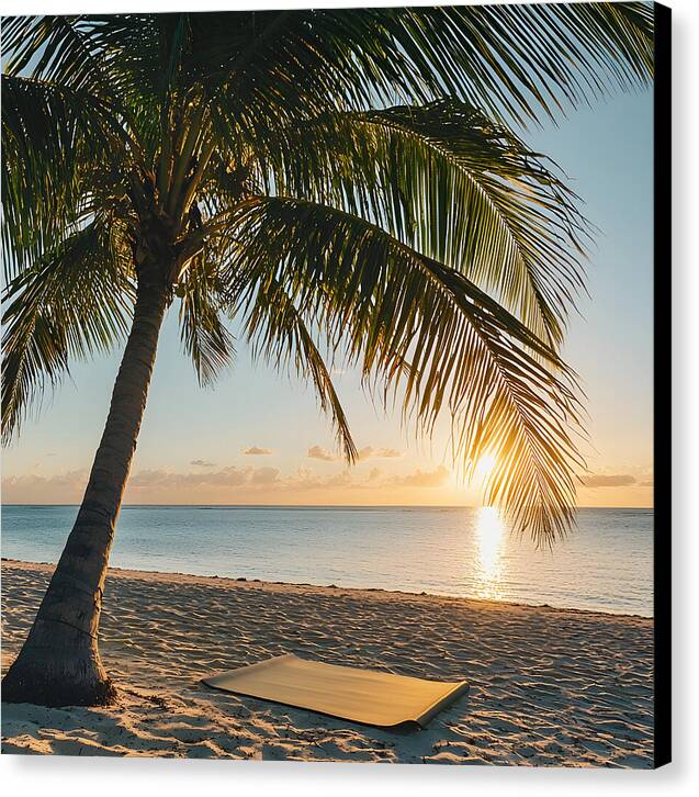 Palm and Peace - Canvas Print