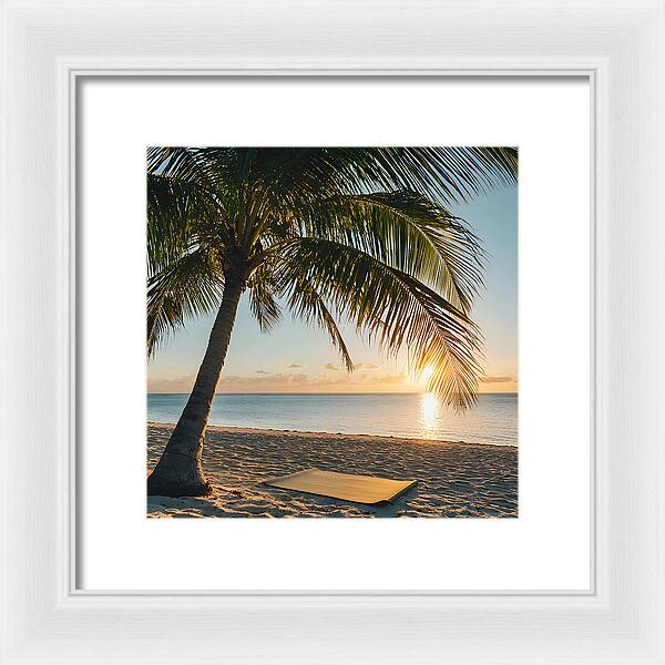 Palm and Peace - Framed Print