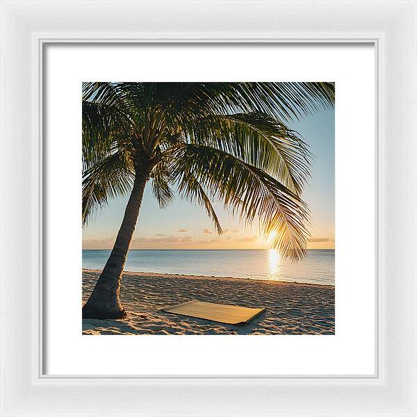 Palm and Peace - Framed Print