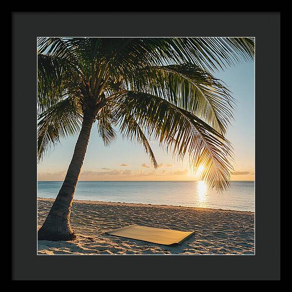 Palm and Peace - Framed Print