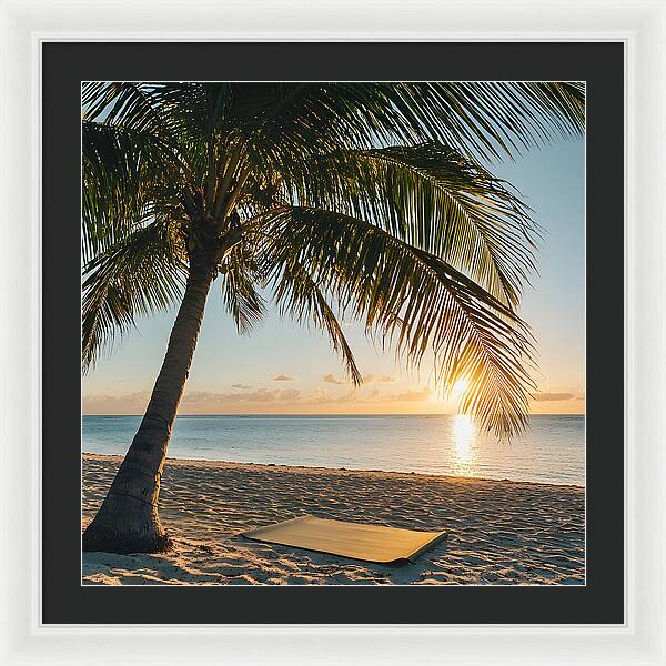 Palm and Peace - Framed Print