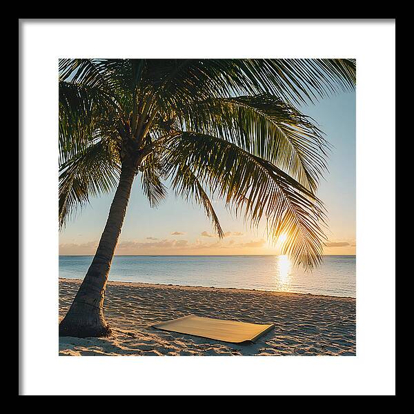 Palm and Peace - Framed Print