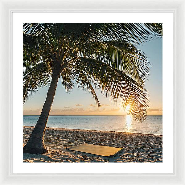 Palm and Peace - Framed Print