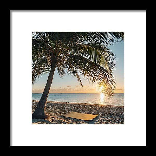 Palm and Peace - Framed Print