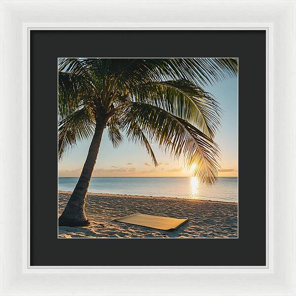 Palm and Peace - Framed Print