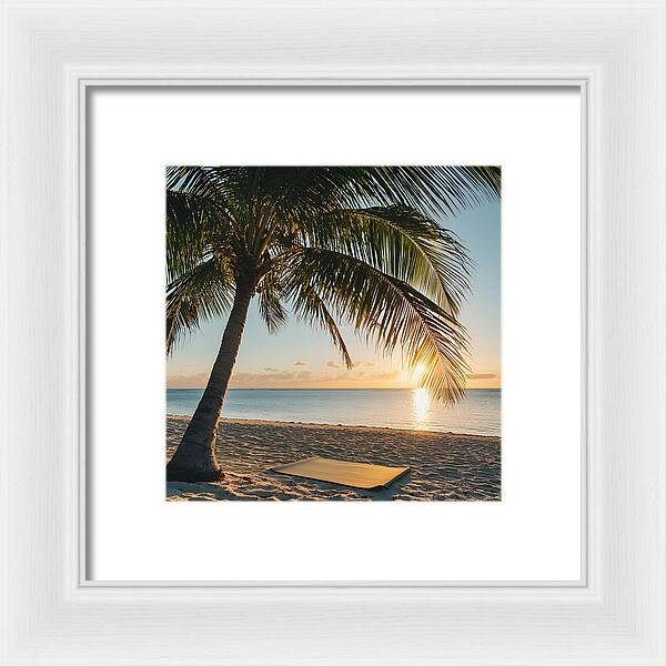 Palm and Peace - Framed Print