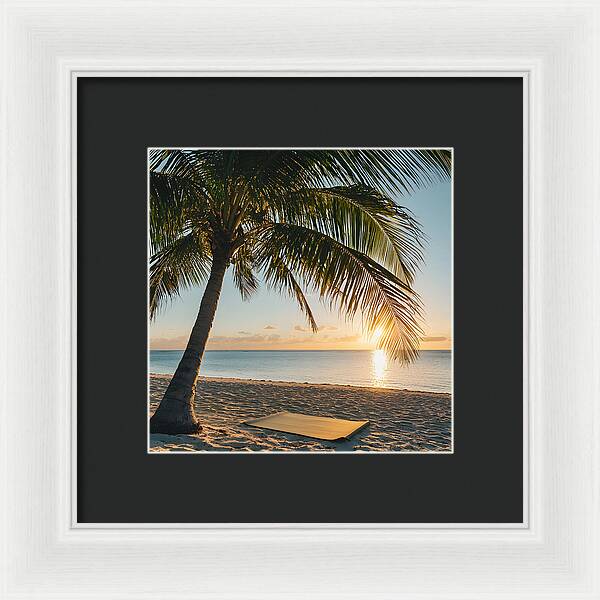 Palm and Peace - Framed Print