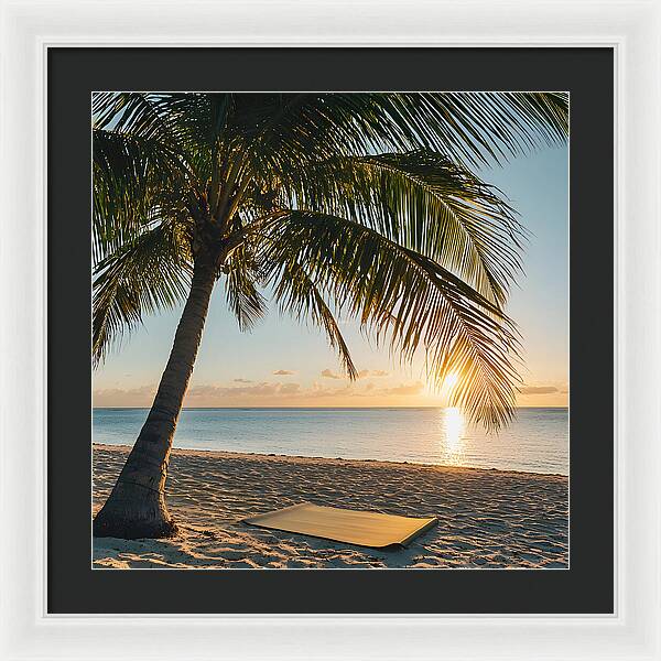 Palm and Peace - Framed Print