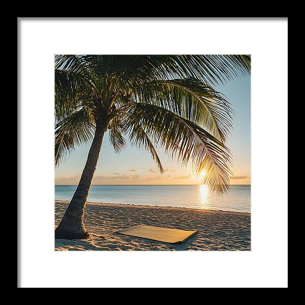 Palm and Peace - Framed Print