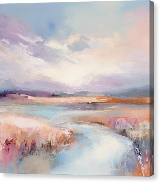 Pastel Valley - Canvas Print