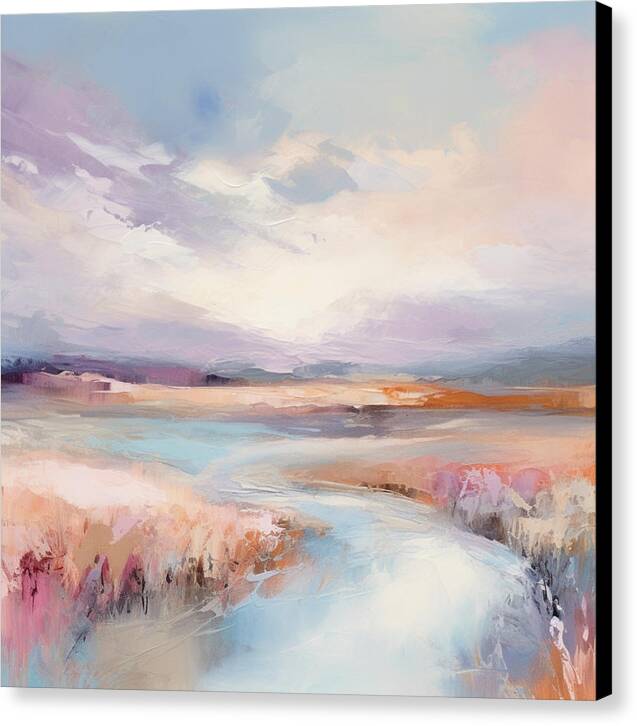 Pastel Valley - Canvas Print