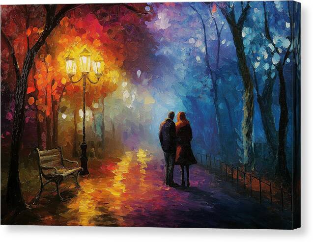 Path of Affection - Canvas Print