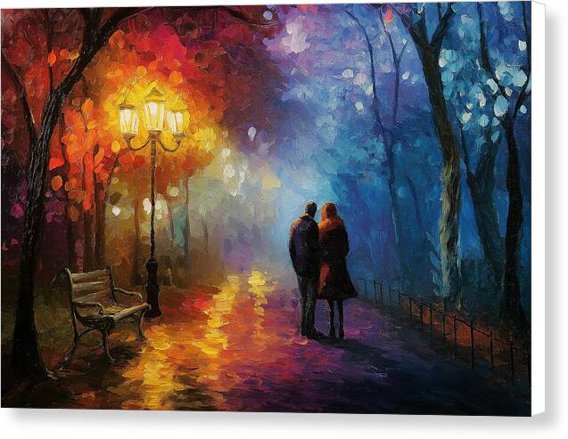 Path of Affection - Canvas Print