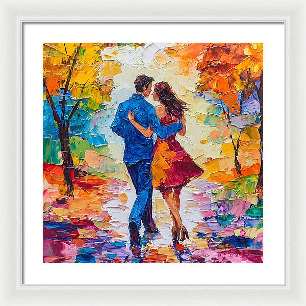 Path of Passion - Framed Print