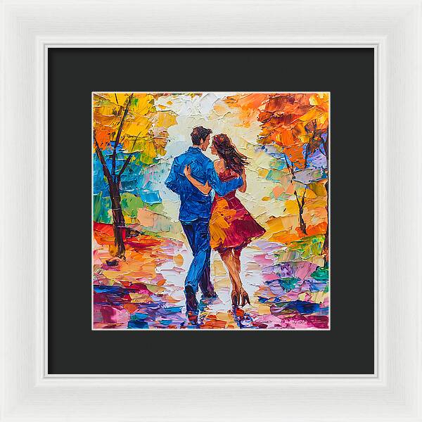 Path of Passion - Framed Print