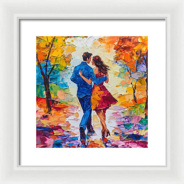 Path of Passion - Framed Print