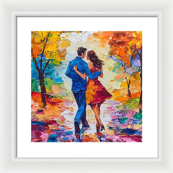 Path of Passion - Framed Print