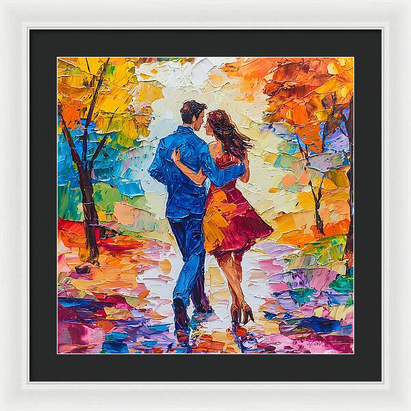 Path of Passion - Framed Print