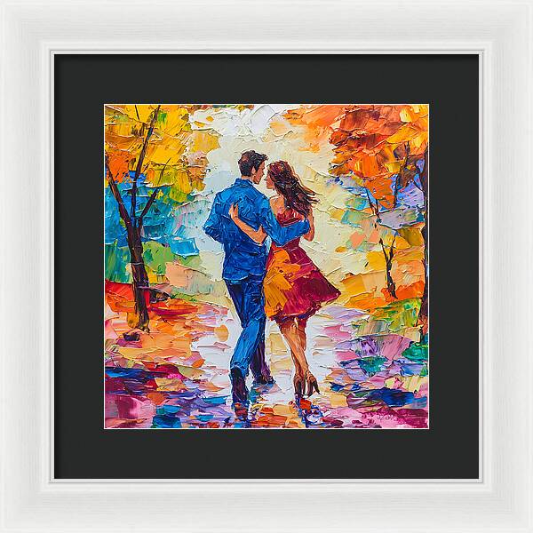 Path of Passion - Framed Print