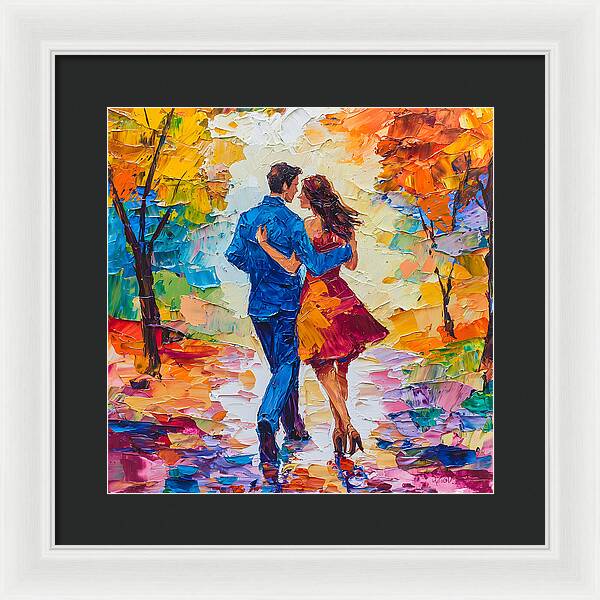 Path of Passion - Framed Print