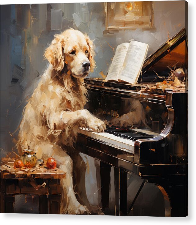 Piano Playtime - Acrylic Print