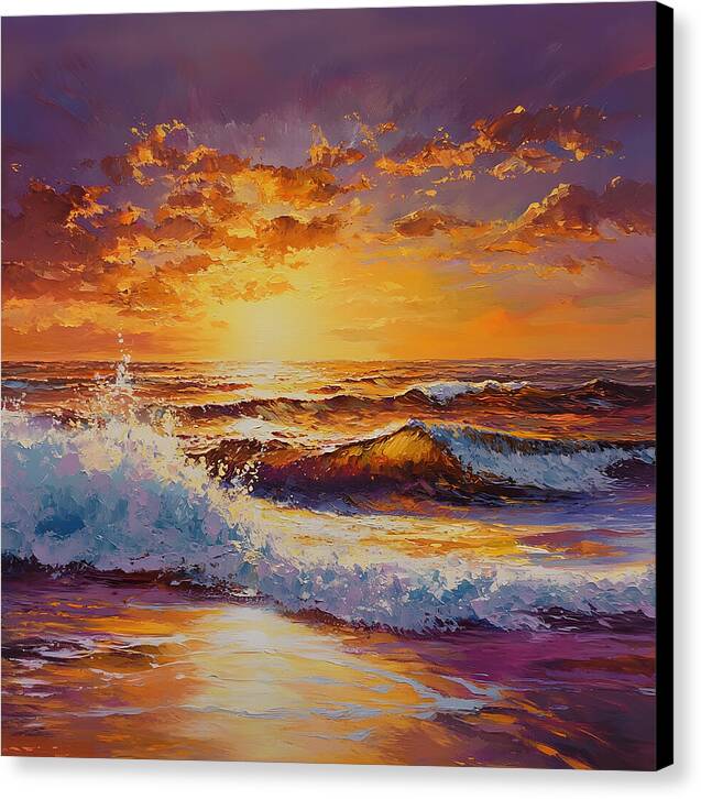 Radiant Waters - Canvas Print