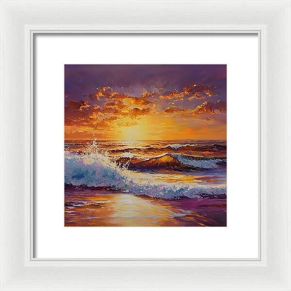 Radiant Waters - Framed Print