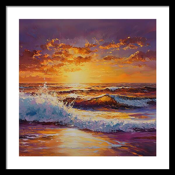 Radiant Waters - Framed Print