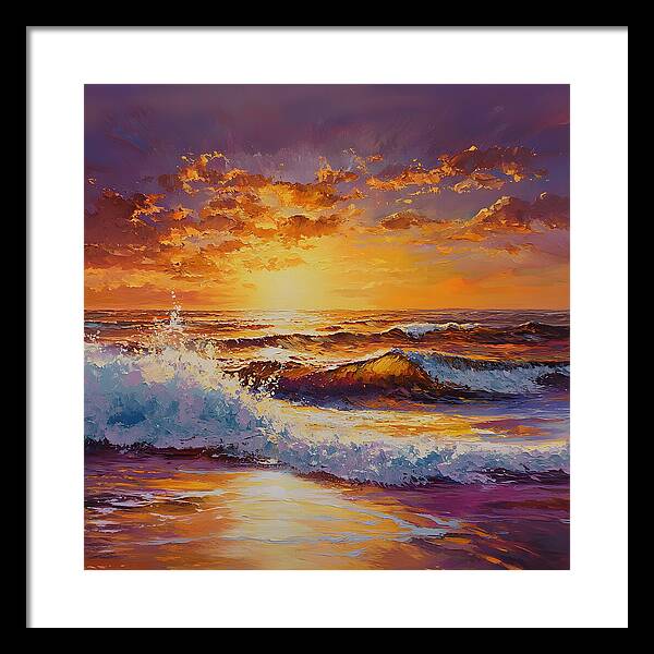 Radiant Waters - Framed Print