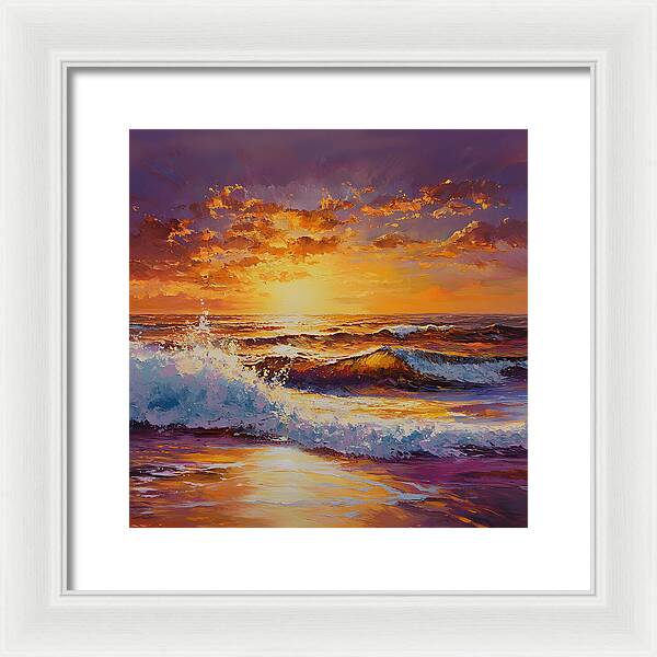 Radiant Waters - Framed Print