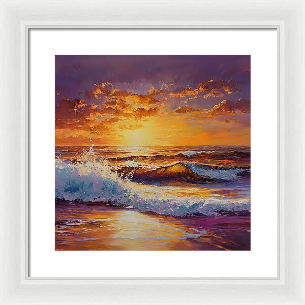 Radiant Waters - Framed Print