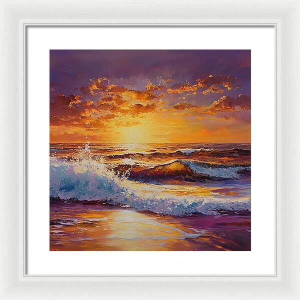 Radiant Waters - Framed Print