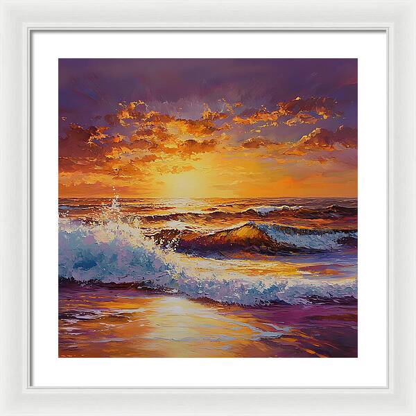 Radiant Waters - Framed Print