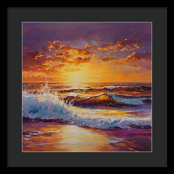 Radiant Waters - Framed Print