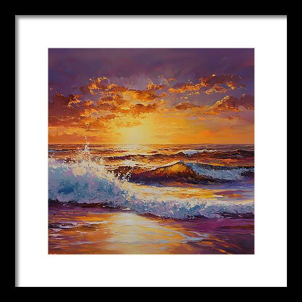 Radiant Waters - Framed Print