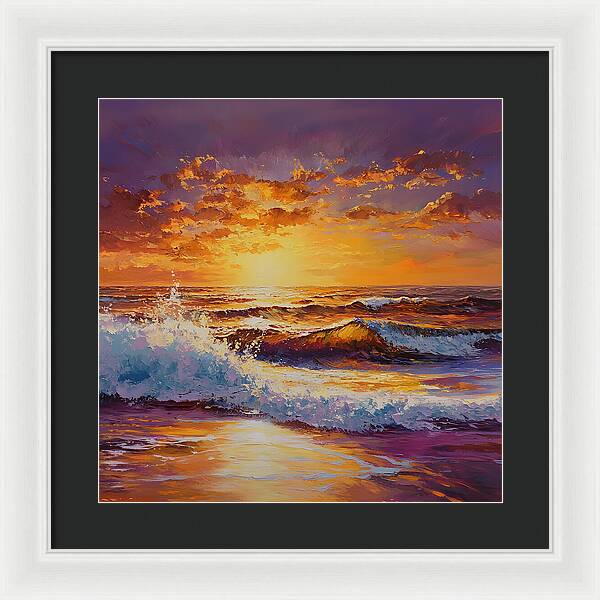 Radiant Waters - Framed Print