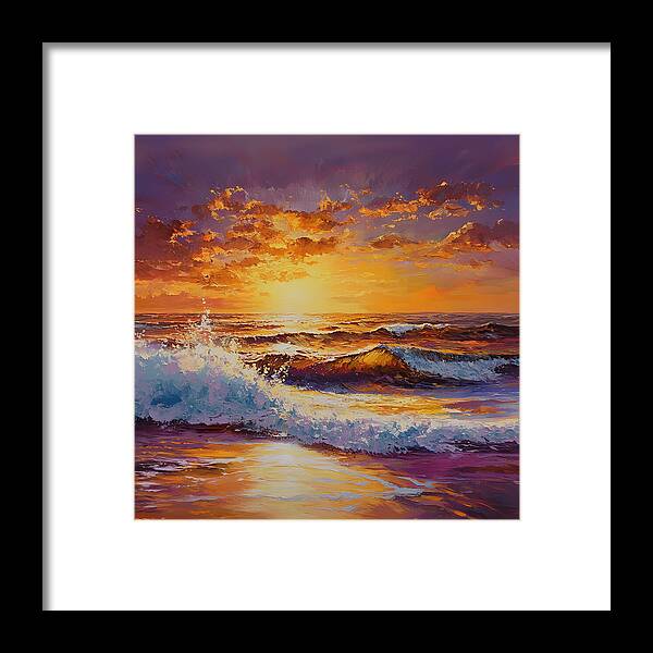 Radiant Waters - Framed Print