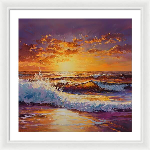 Radiant Waters - Framed Print