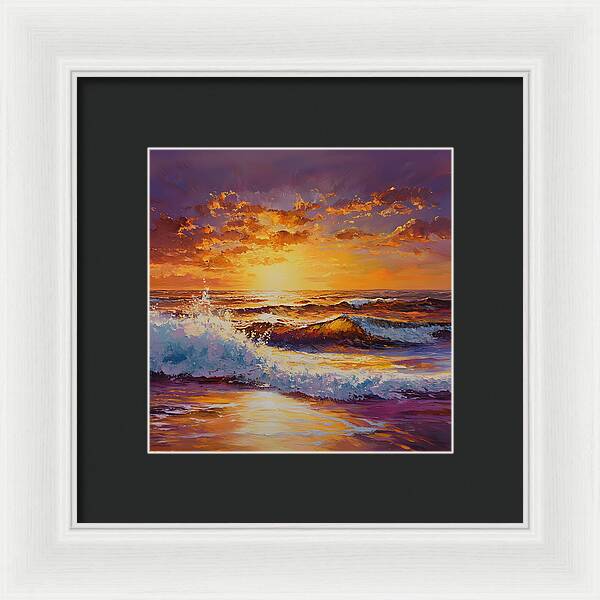 Radiant Waters - Framed Print