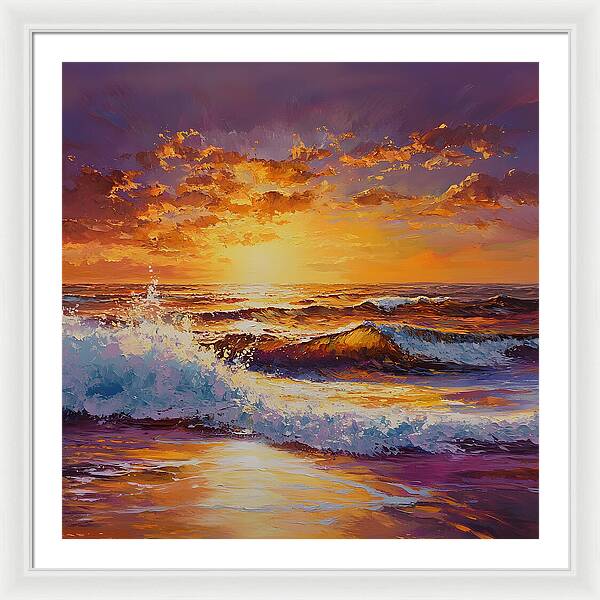 Radiant Waters - Framed Print