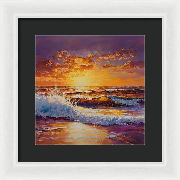 Radiant Waters - Framed Print