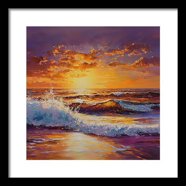 Radiant Waters - Framed Print