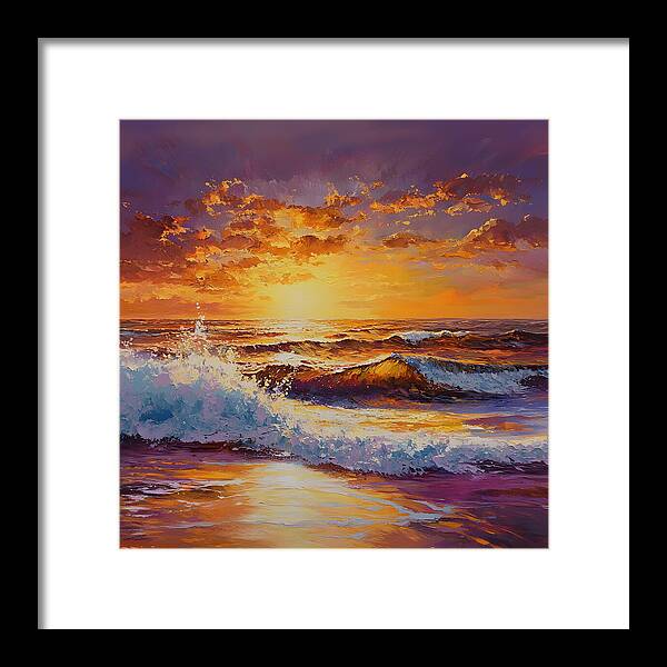 Radiant Waters - Framed Print