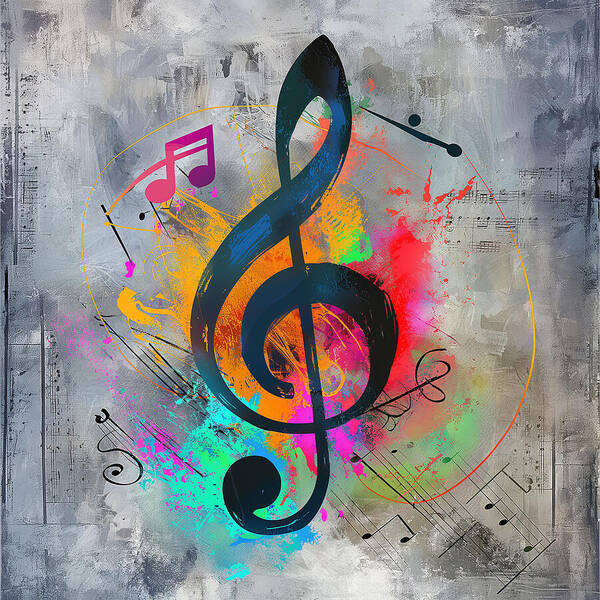 Rhythmic Vibrancy - Art Print