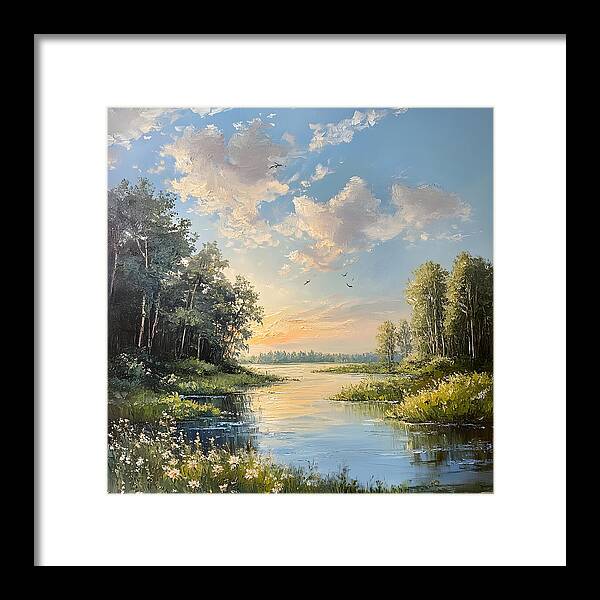 Soft Summer Breeze - Framed Print