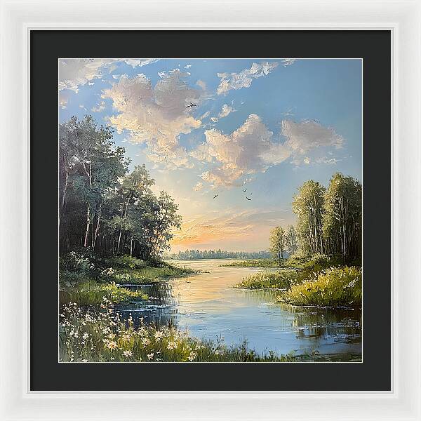 Soft Summer Breeze - Framed Print