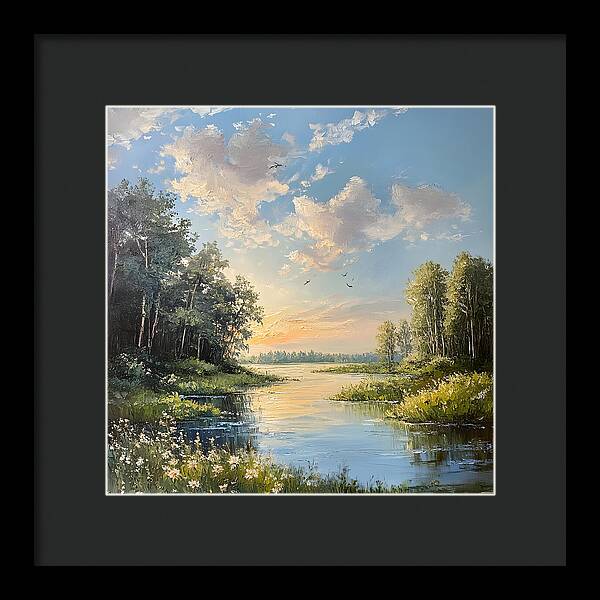 Soft Summer Breeze - Framed Print