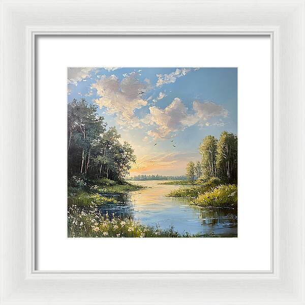 Soft Summer Breeze - Framed Print