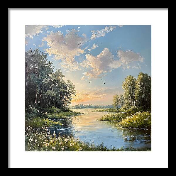 Soft Summer Breeze - Framed Print