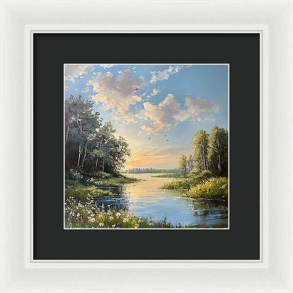 Soft Summer Breeze - Framed Print